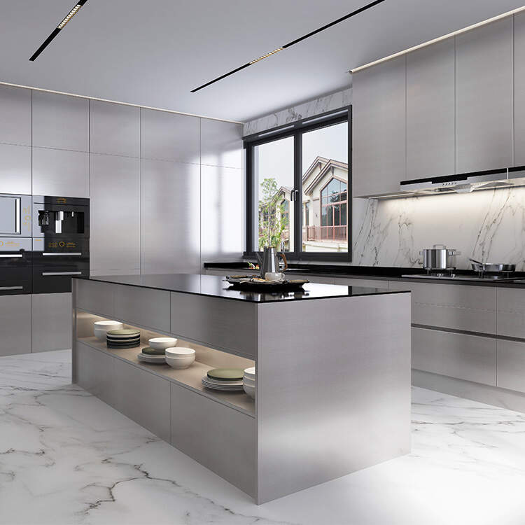 2022 Modern Design Stainless Steel Kitchen Cabinet