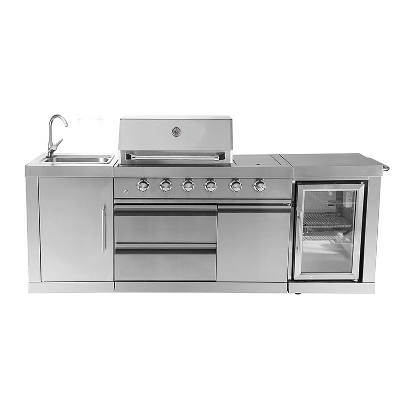 OAT Modern Outdoor Kitchen Cabinets with Sinks Fre...