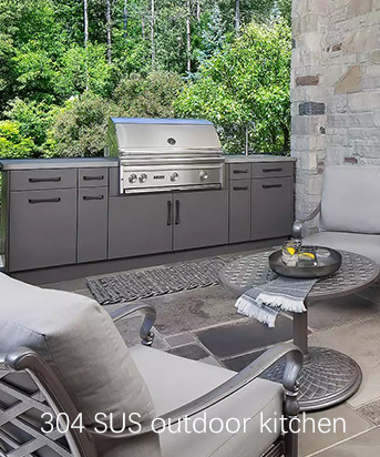 304 Stainless Steel Outdoor Kitchen