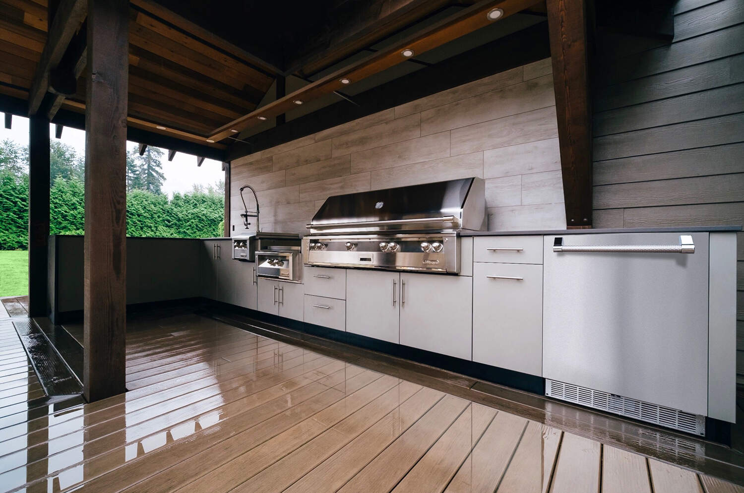 Why do you use stainless steel instead of plywood or particle board to make c...
