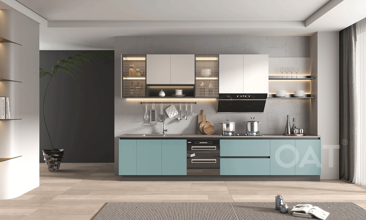 Modern Stainless steel Kitchen Design